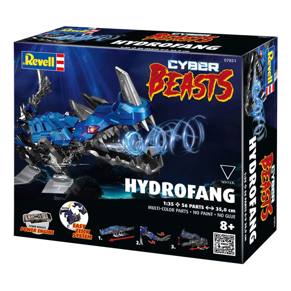 CyberBeasts Modellkit 1/35 HydroFang 35 cm Revell