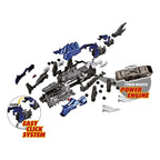 CyberBeasts Modellkit 1/35 HydroFang 35 cm Revell