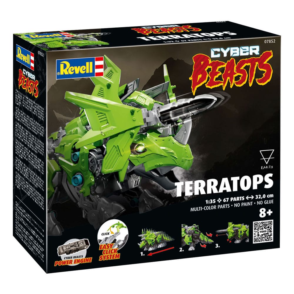 CyberBeasts Modellkit 1/35 TerraTops - Byggsats Revell