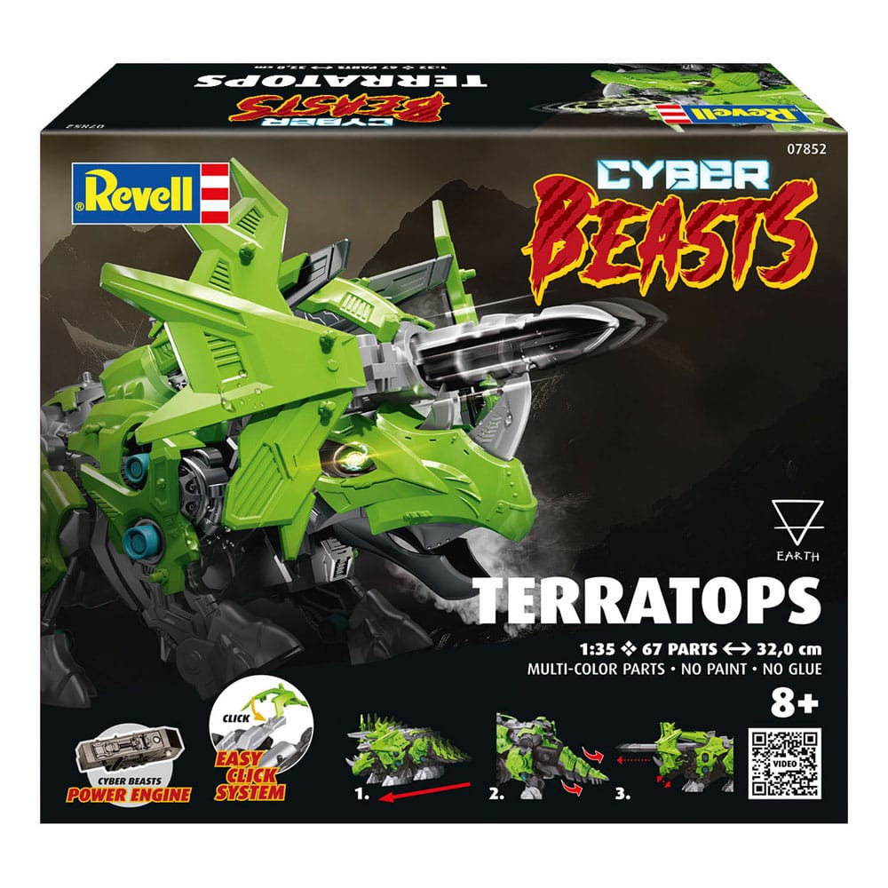 CyberBeasts Modellkit 1/35 TerraTops - Byggsats Revell