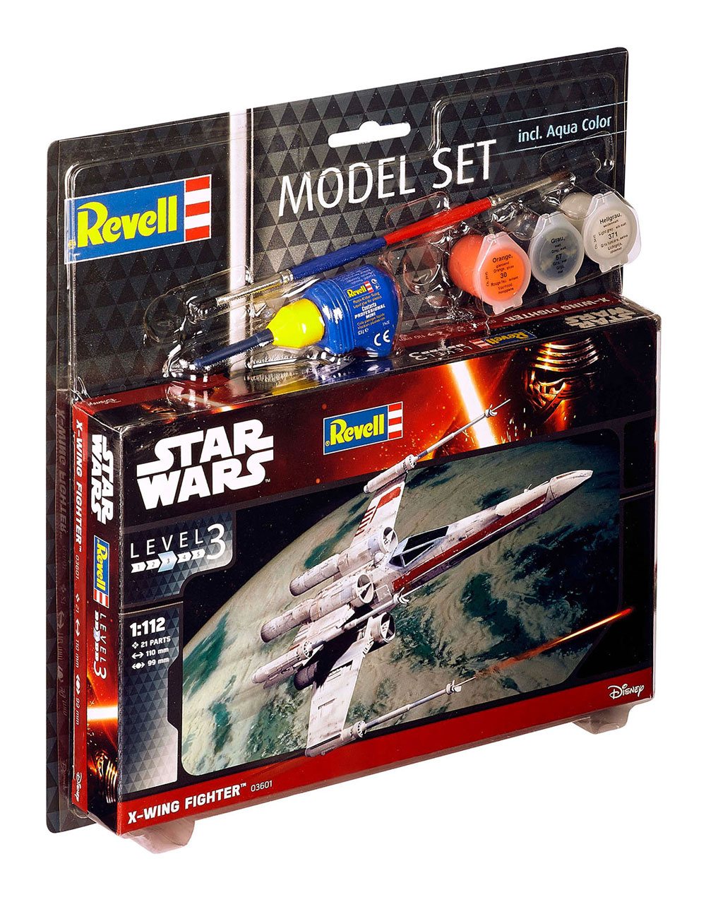 Star Wars Modellkit 1/112 X-Wing Fighter 11 cm Revell
