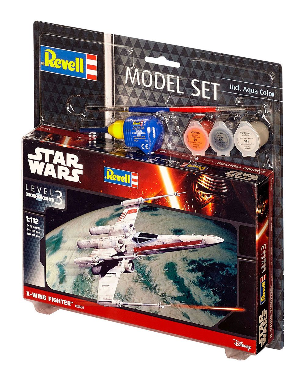 Star Wars Modellkit 1/112 X-Wing Fighter 11 cm Revell