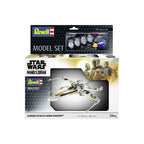 Star Wars Modellbyggsats med grundläggande tillbehör 1/57 Carson Tevas X-Wing Fighter 22 cm Revell