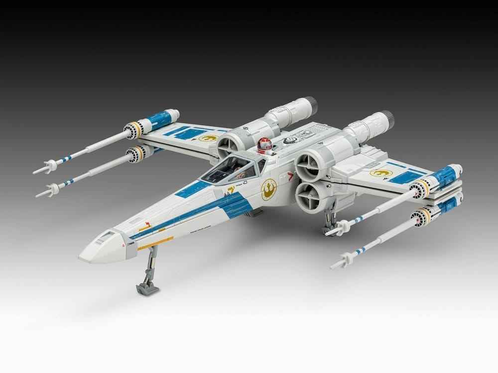 Star Wars The Mandalorian och Grogu Revell Modellset Modellbyggsatts 1/57 Nya Republiken X-Wing Jägare 22 cm