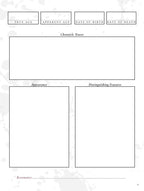 Vampire: The Masquerade 5th Edition RPG Journal - Expanded Character Sheet Journal Renegade