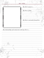Vampire: The Masquerade 5th Edition RPG Journal - Expanded Character Sheet Journal Renegade