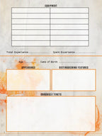 Hunter: The Reckoning 5th Edition RPG Journal – Expanded Character Sheet Journal Renegade