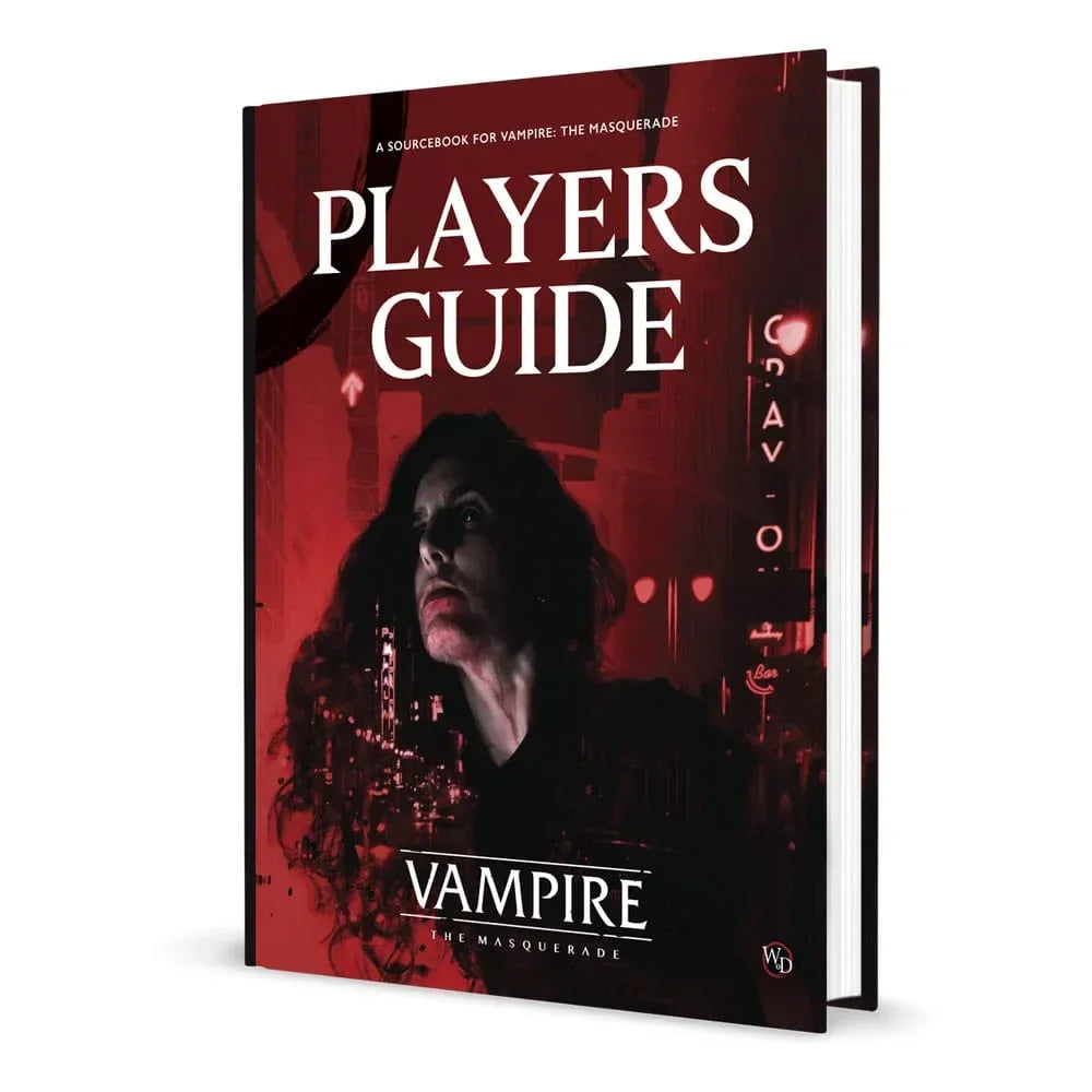 Vampire The Masquerade 5th Edition RPG bok Spelarnas Guide *Engelska Version* Renegade