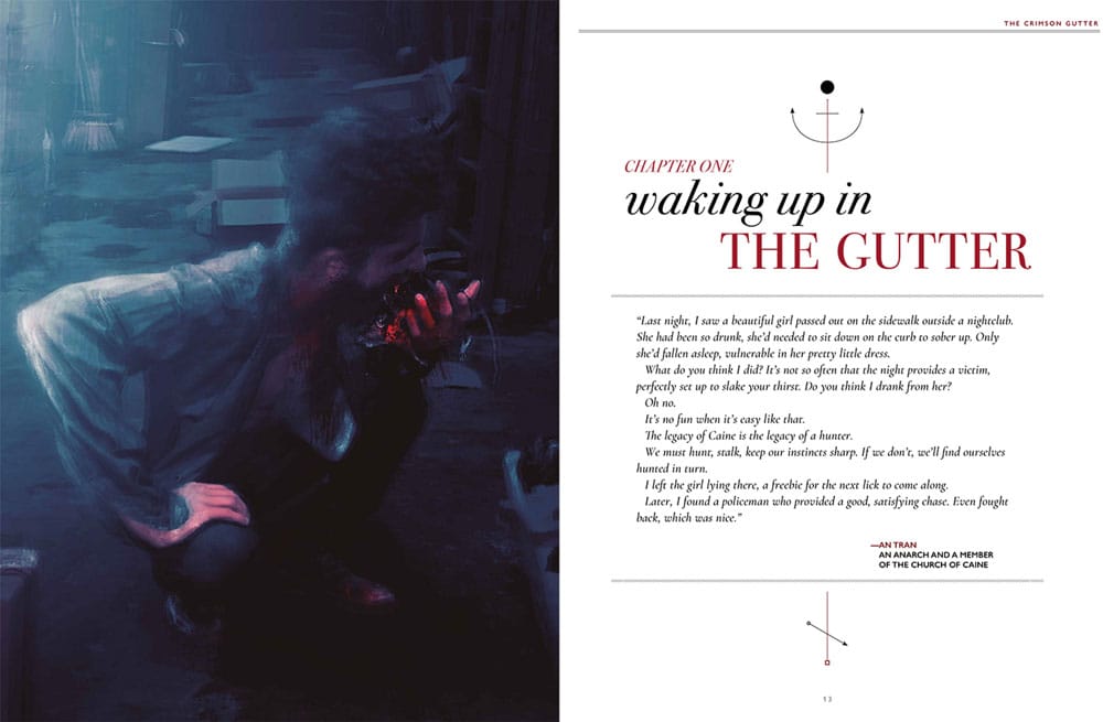 Vampire: The Masquerade 5th Edition RPG Book - The Crimson Gutter Chronicle *Englische Version* Renegade