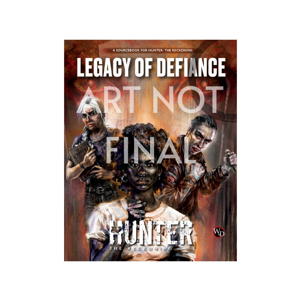 Hunter: The Reckoning 5th Edition RPG Bok Legacy of Defiance – Engelsk Version Renegade