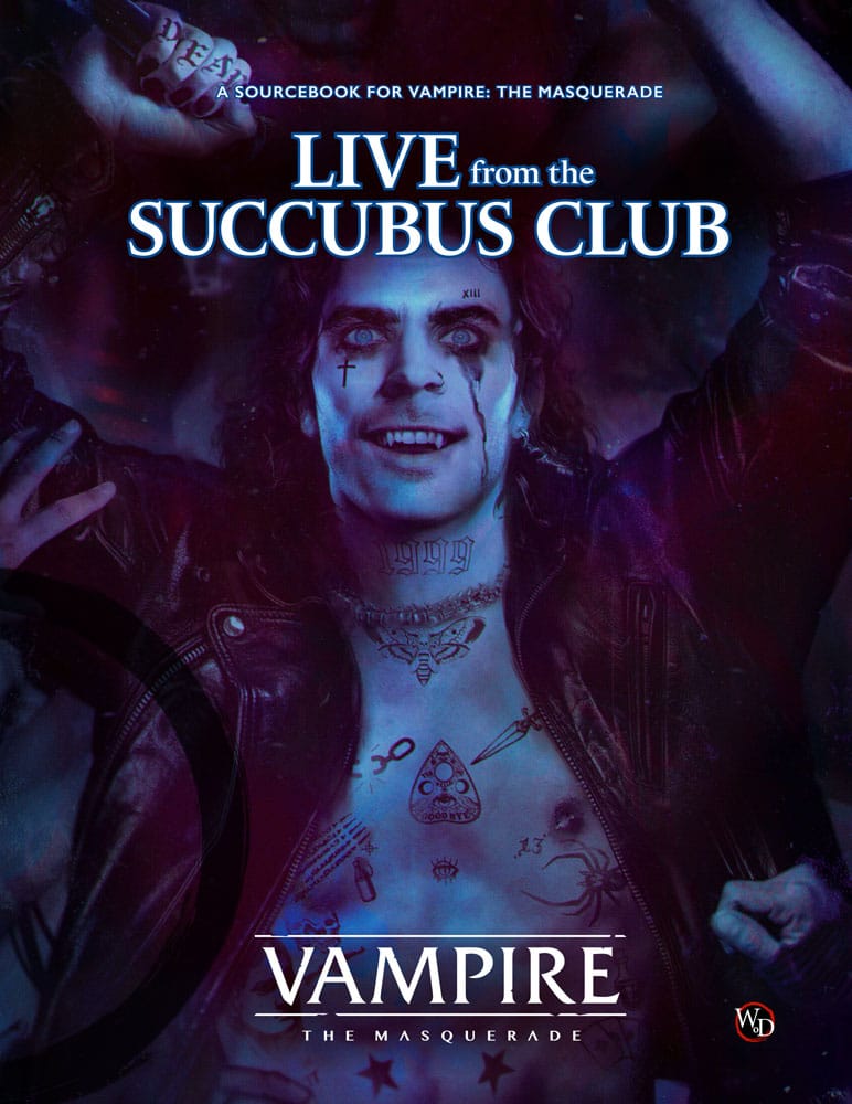 Vampire: The Masquerade 5th Edition RPG bok Live from the Succubus Club Sourcebook *Engelska versionen* Renegade
