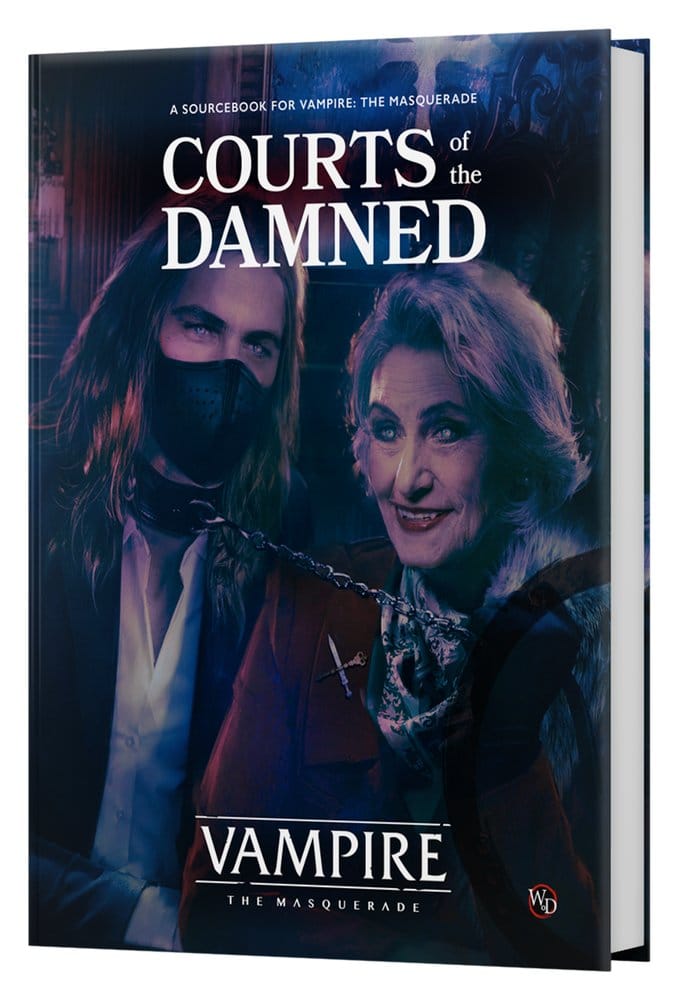 Vampire: The Masquerade 5th Edition rollspelskällbok Domstolarna för de Fördömda – svensk version av källbok för rollspel