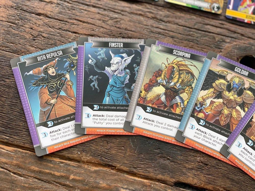 Power Rangers kortspel Deck-Building *Engelska Versionen* Renegade