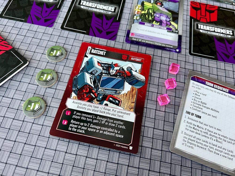Transformers kortspel Deck-Building *Engelskspråkig version* Renegade
