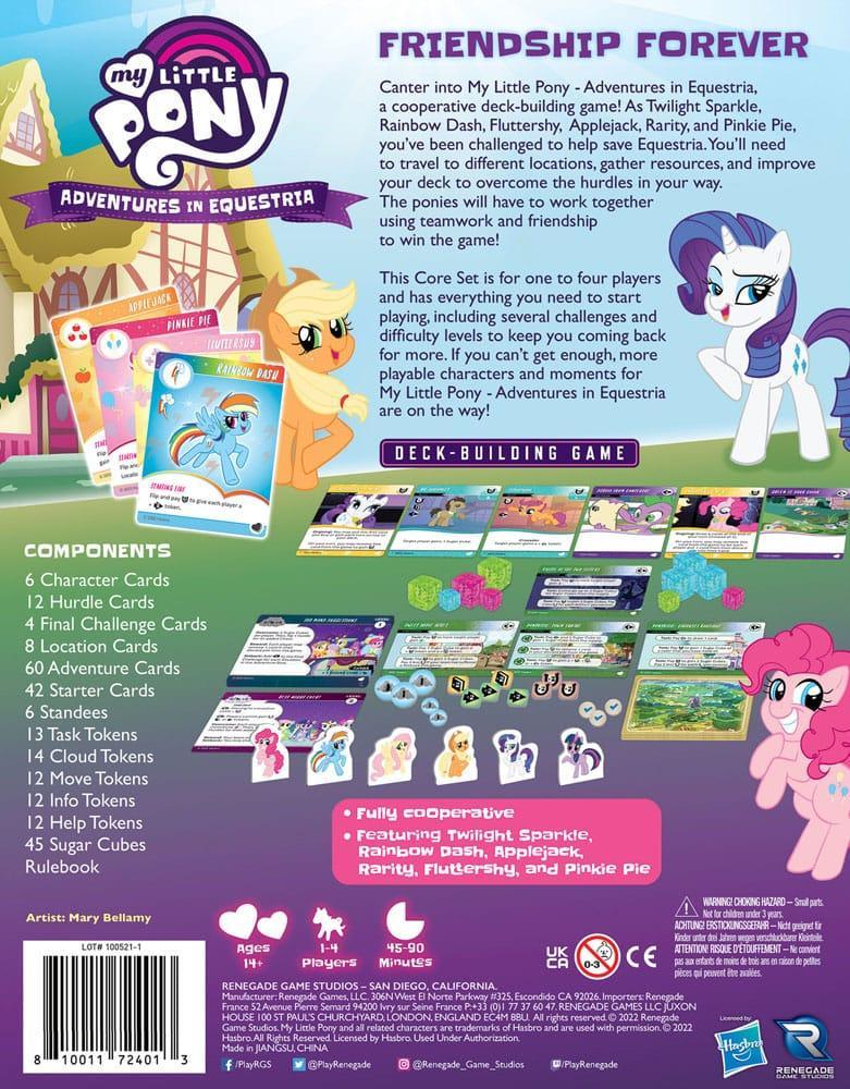 My Little Pony Kortspel Deck-Building Adventures i Equestria *Engelsk Version* Renegade