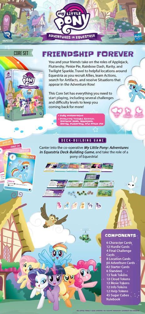 My Little Pony Kortspel Deck-Building Adventures i Equestria *Engelsk Version* Renegade