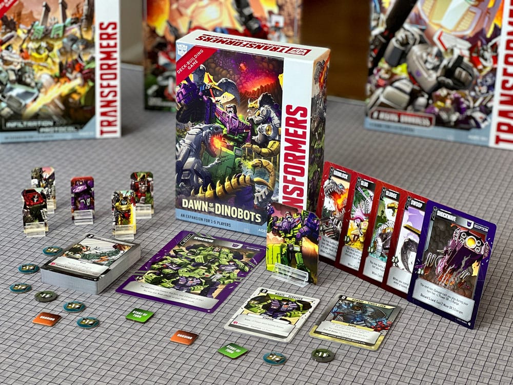 Transformers kortspel Deck-Building Dawn of the Dinobots Expansion *Engelska Version* Renegade
