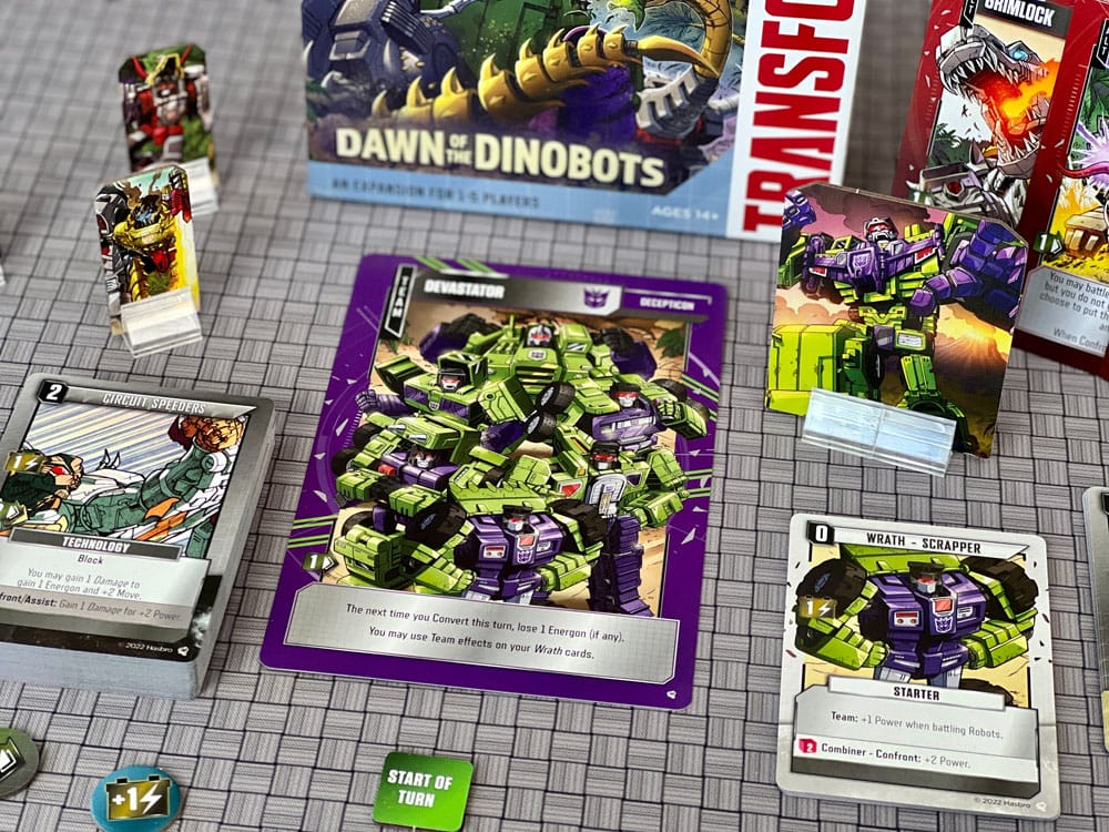 Transformers kortspel Deck-Building Dawn of the Dinobots Expansion *Engelska Version* Renegade