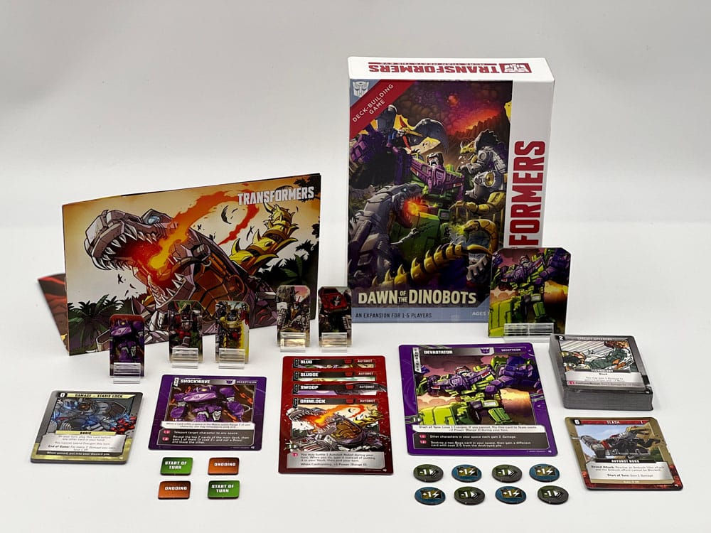 Transformers kortspel Deck-Building Dawn of the Dinobots Expansion *Engelska Version* Renegade