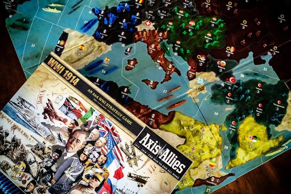 Avalon Hill brädspel Axis & Allies: 1914 *Engelsk version* Renegade