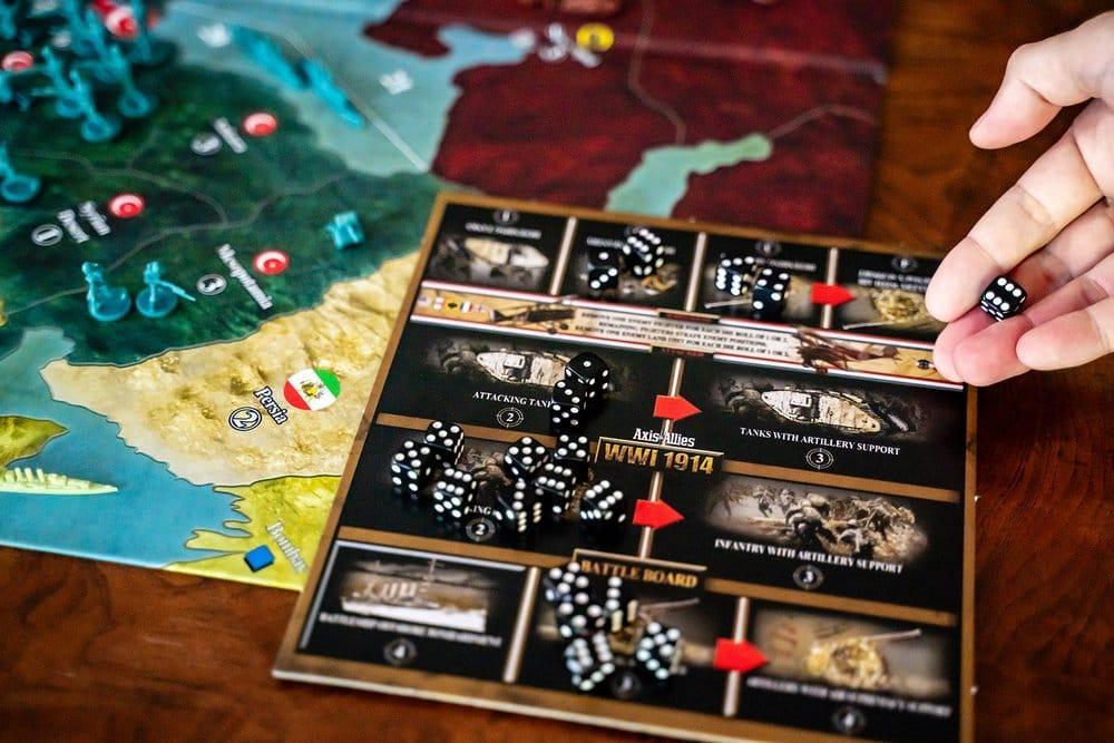 Avalon Hill brädspel Axis & Allies: 1914 *Engelsk version* Renegade