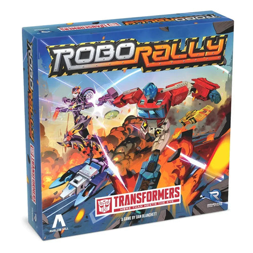Avalon Hill brädspel Robo Rally Transformers *Engelsk Version* Renegade