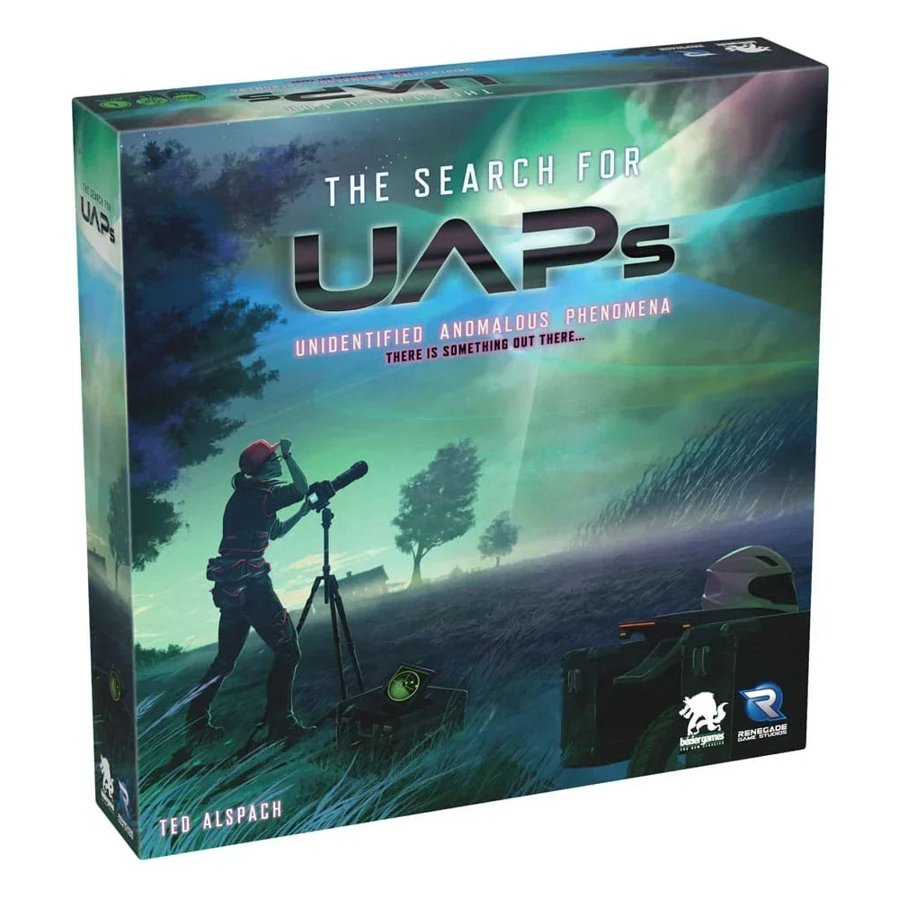 The Search for UAPs Brädspel - Engelska Versionen Renegade
