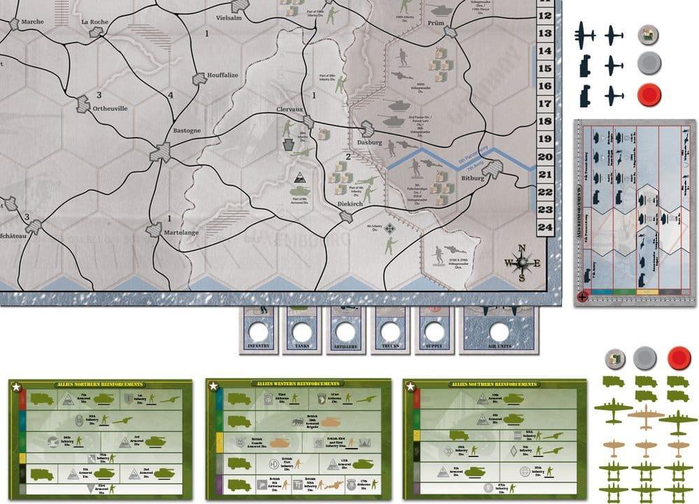 Avalon Hill brädspel Axis & Allies: Battle of the Bulge *Engelsk version* Renegade