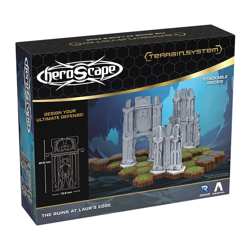 Heroscape Terräng Expansion: Ruinerna vid Laur's Edge - Engelsk Version Renegade