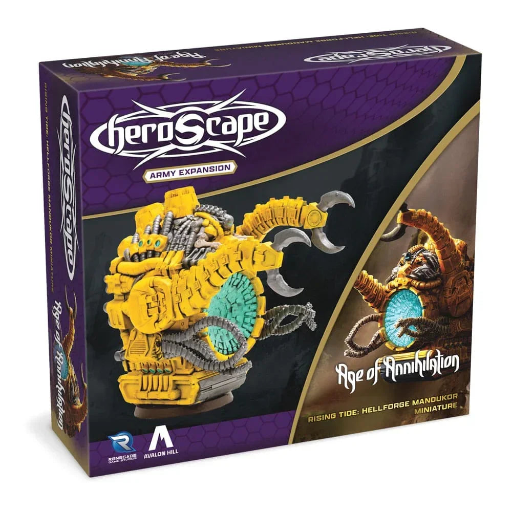 Heroscape Expansion Rising Tide - Hellforge Mandukor Army *Engelsk Version* Renegade
