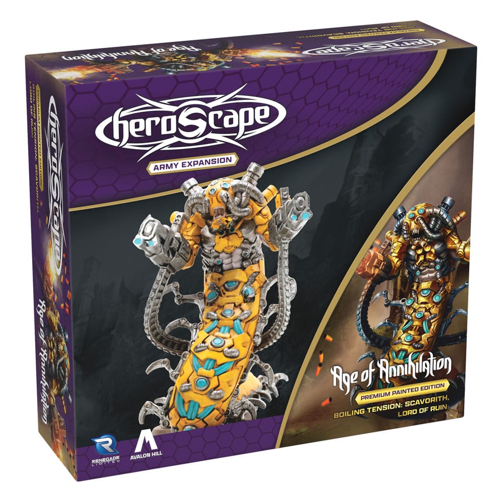 Heroscape Arméexpansion Boiling Tension: Scavorith Lord of Ruin - Engelsk Version Renegade
