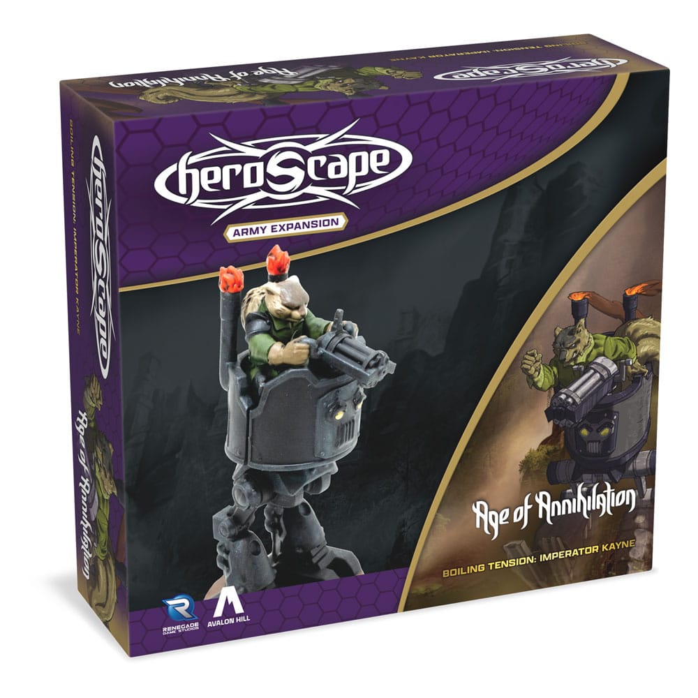 Heroscape Army Expansion Boiling Tension: Imperator Kayne (Engelsk Version) Renegade