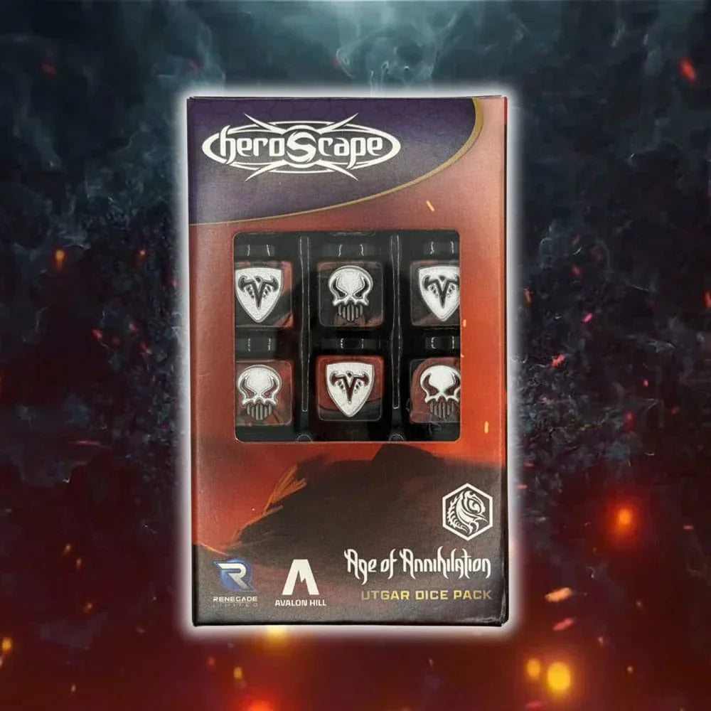 Heroscape Dice Set Utgar – Ultimat Kraft för Ditt Spel Renegade