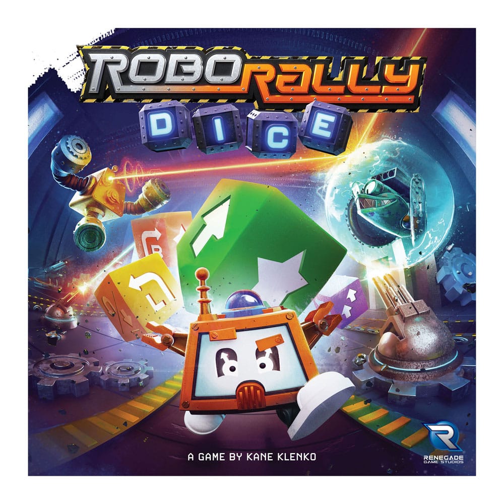 Robo Rally Dice – Tärningsspel för Robotracing Renegade