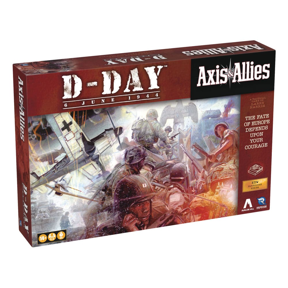 Axis & Allies: D-Day – Brädspel (Engelsk Version) Renegade