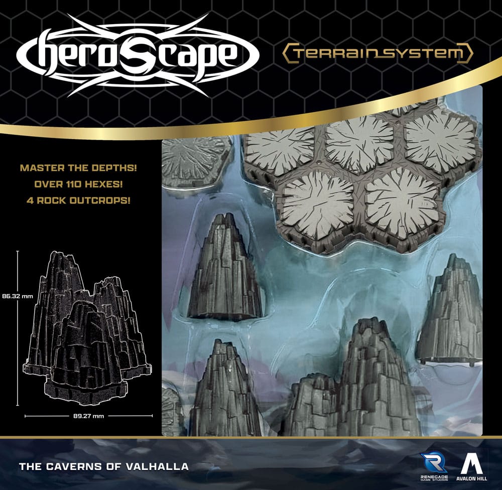 Heroscape Terrain Expansion: The Caverns of Valhalla (Engelsk version) Renegade