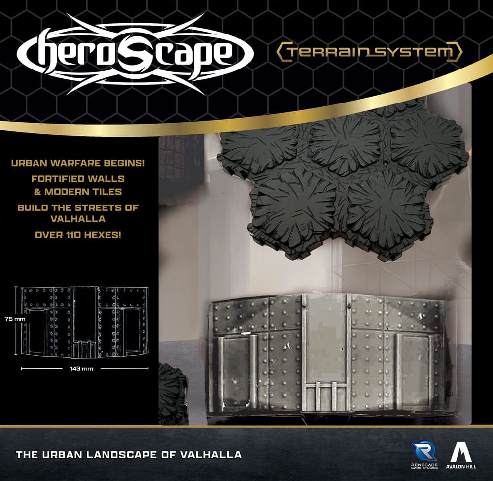 Heroscape Terrain Expansion: Den urbana landskapet av Valhalla Renegade