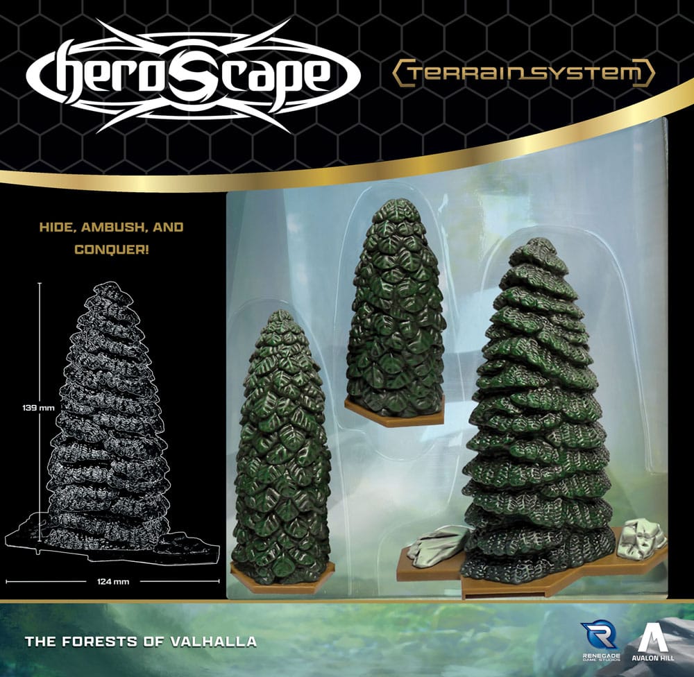 Heroscape Terrain Expansion: Forests of Valhalla - Engelsk Version Renegade