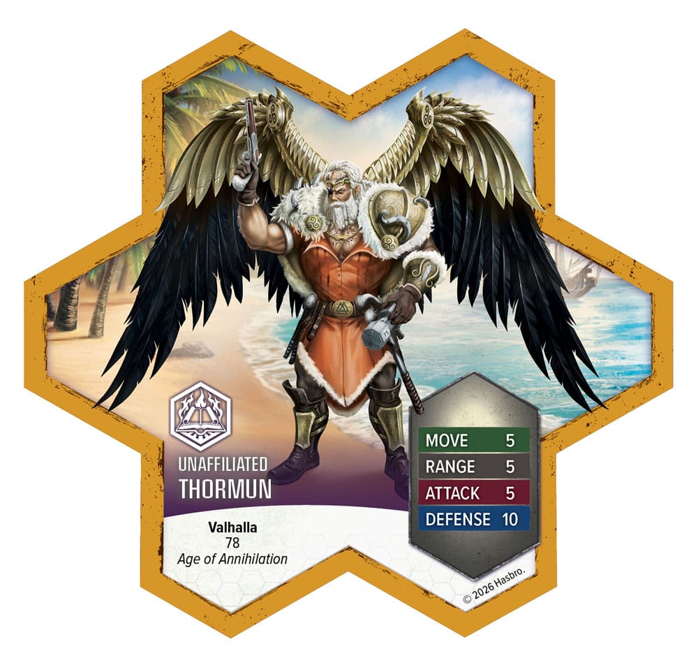 Heroscape Arméexpansion: Åldern av Utrotning Thormun & Kraken *Engelsk Version* Renegade