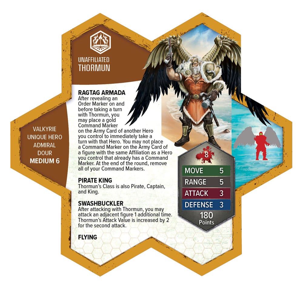 Heroscape Arméexpansion: Åldern av Utrotning Thormun & Kraken *Engelsk Version* Renegade