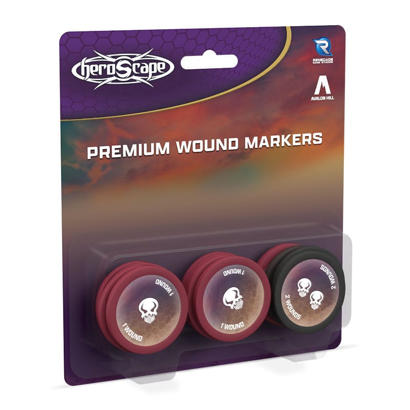 Heroscape Tokens Premium Wound Markers Renegade