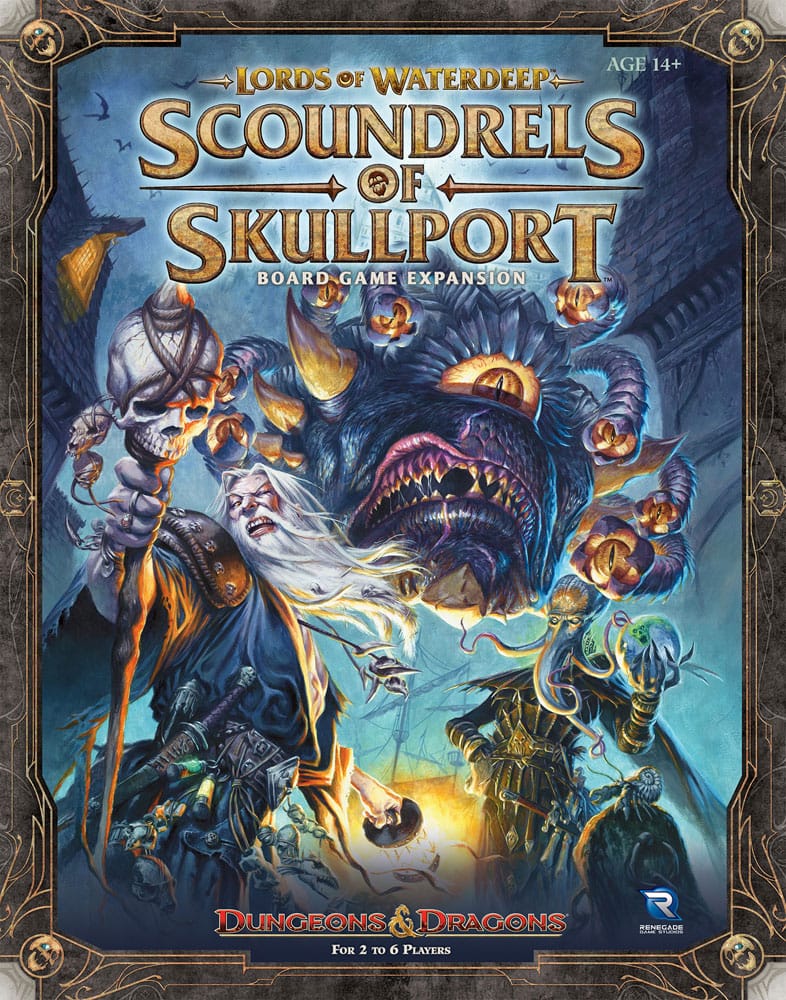Dungeons & Dragons brädspel Lords of Waterdeep: Scoundrels of Skullport Expansion *Engelsk Version* Renegade