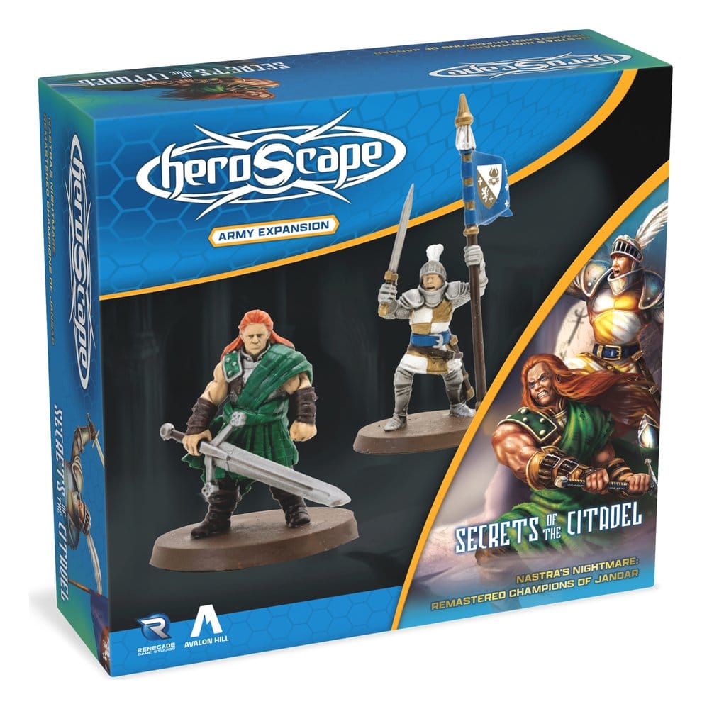 Heroscape Brädspel Arméexpansion Mästare från Jandar Remastrad Utgåva på Engelska