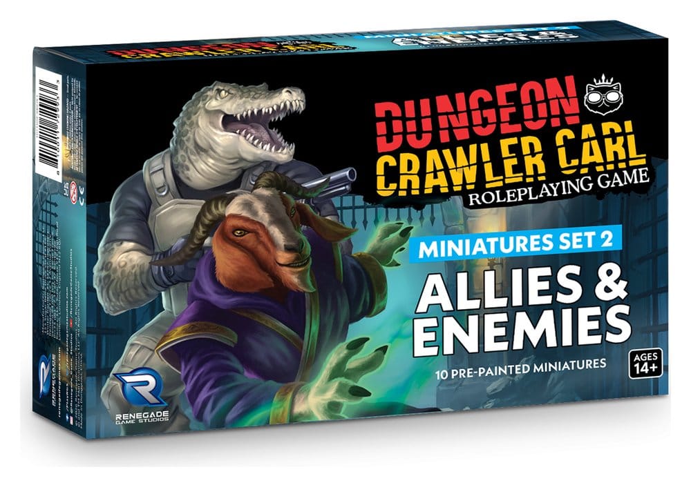 Dungeon Crawler Carl Minifigurset 2 Fiender och Allierade