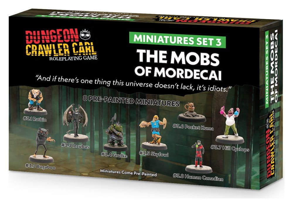 Dungeon Crawler Carl Miniatyrset 3: Horder av Mordecai