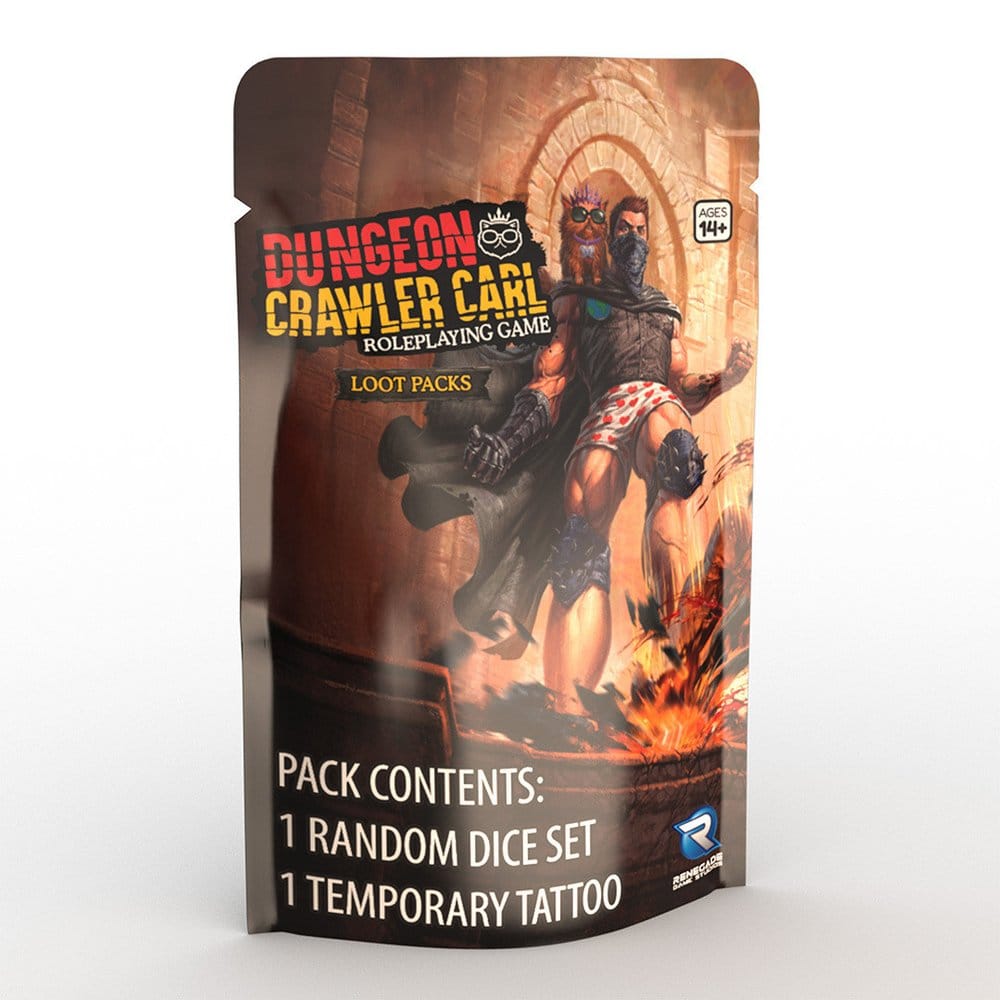 Dungeon Crawler Carl Tärningsblindbox Display (20-pack)