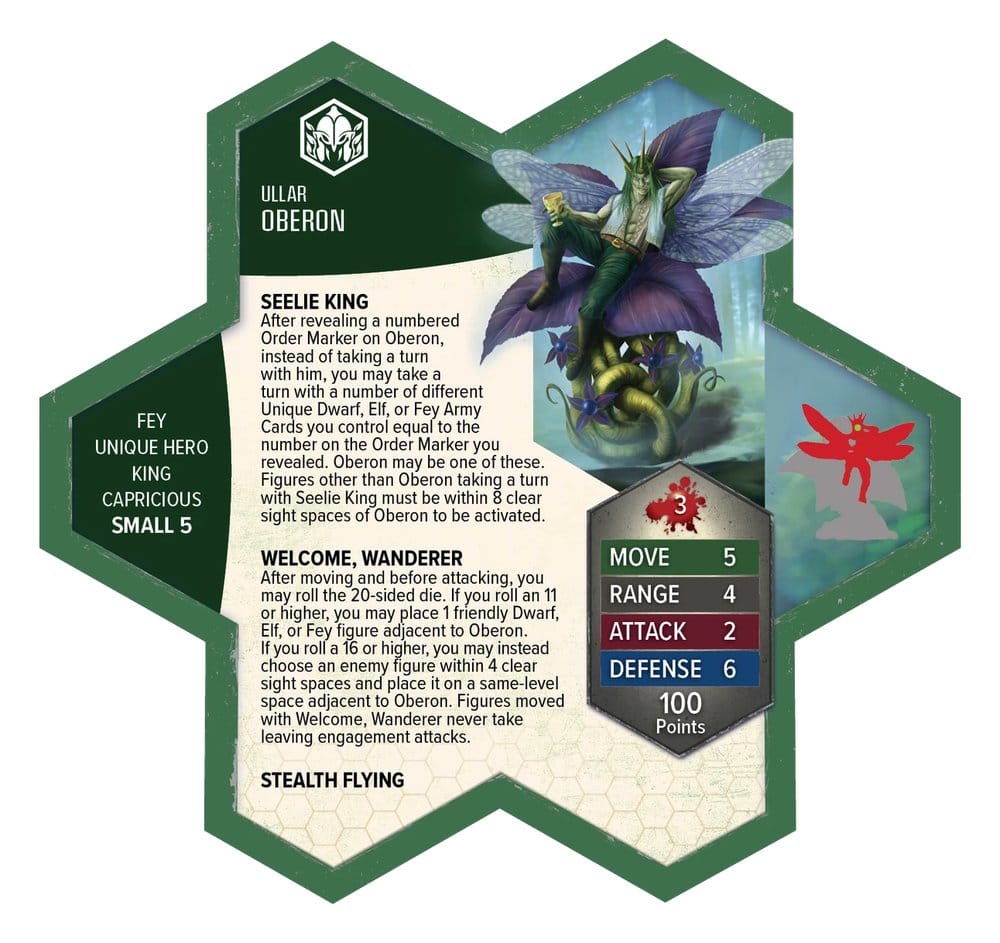Heroscape Army Expansion Seelie Court of the Verdant Pact Standard Edition *English Version*