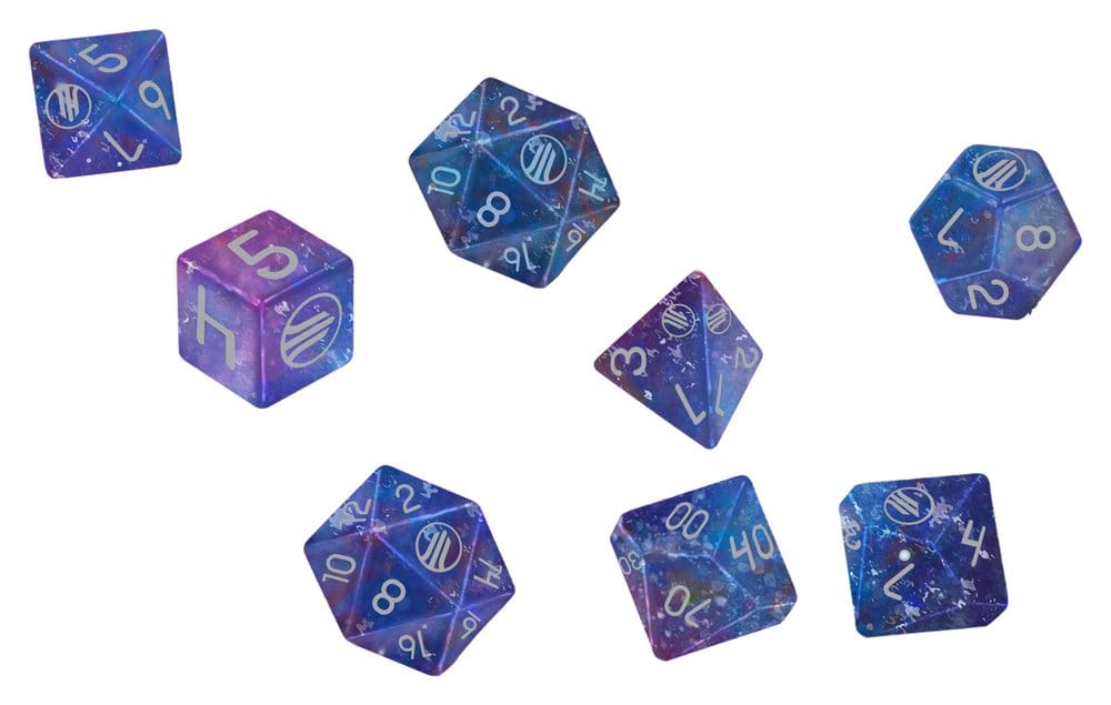 Exodus RPG-tärningsset med 8 delar