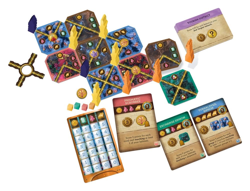 Steam Kingdom Board Game *English Version*
