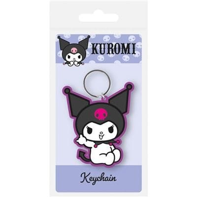 Sanrio PVC Keyring Kuromi Rocking – Officially licensed from Pyramid